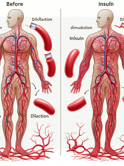 Cómo cambia la vascularización con Insulina
