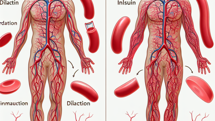 Cómo cambia la vascularización con Insulina