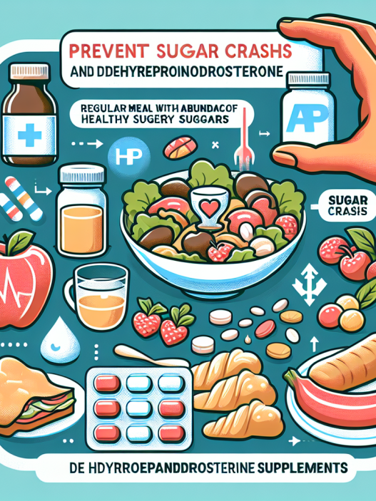 Cómo evitar bajones de azúcar usando Dehydroepiandrosteron